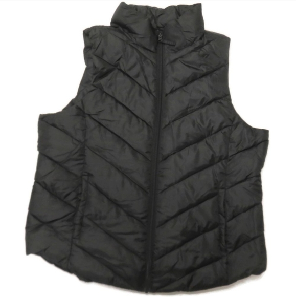 SO Black Quilted Vest - Picture 1 of 4